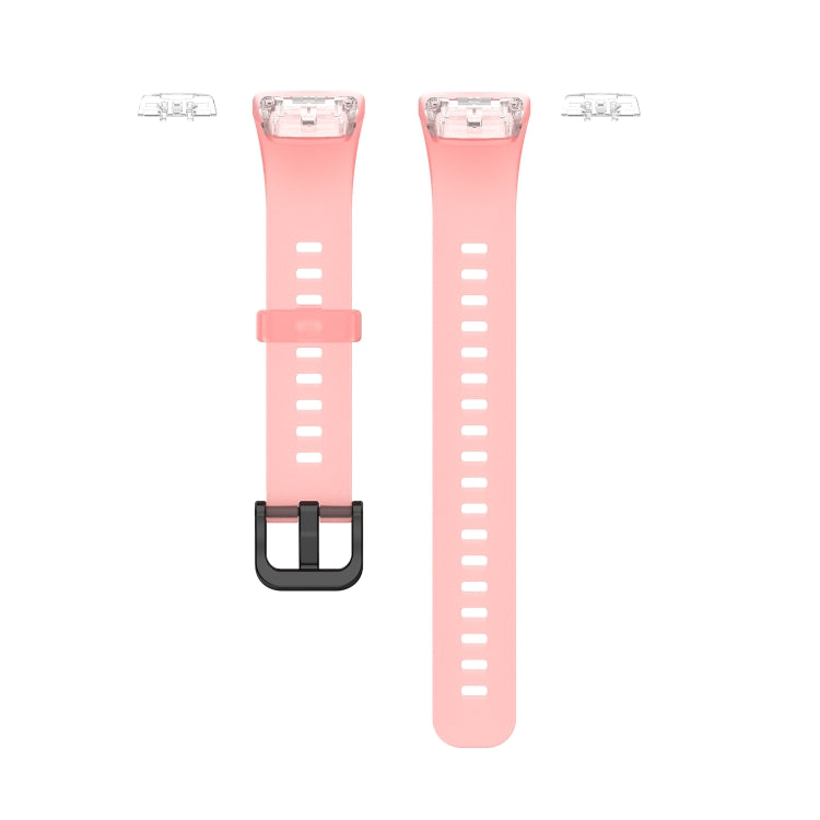 For Honor Band 7 Transparent TPU Watch Band