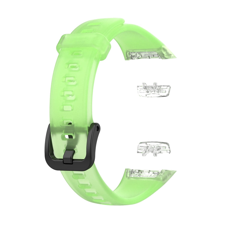 For Honor Band 7 Transparent TPU Watch Band