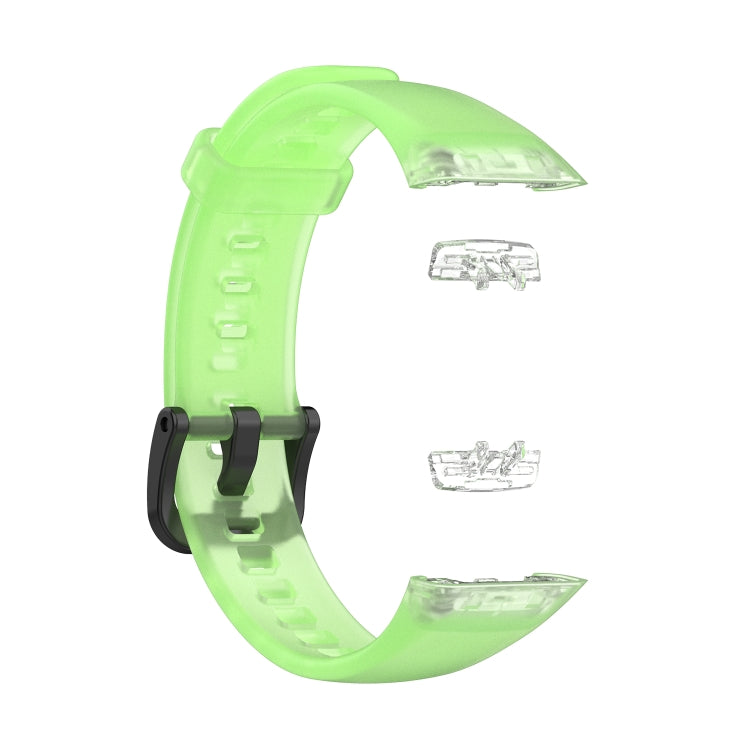 For Honor Band 7 Transparent TPU Watch Band