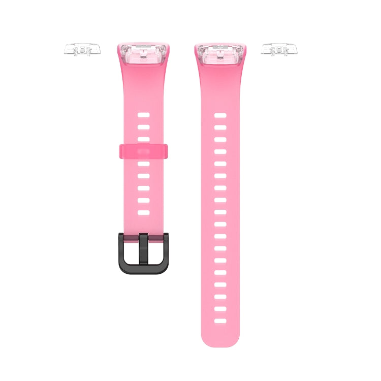 For Honor Band 7 Transparent TPU Watch Band