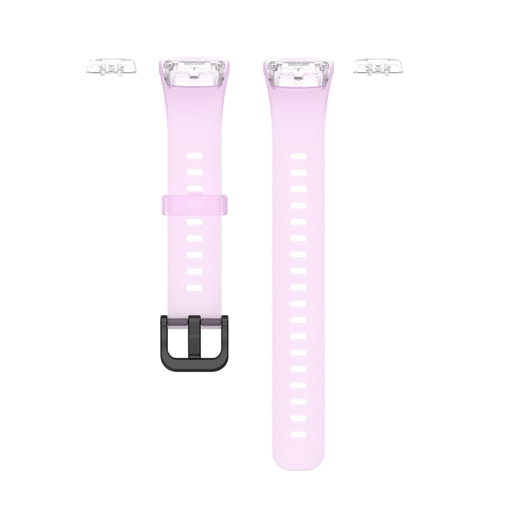 For Honor Band 7 Transparent TPU Watch Band
