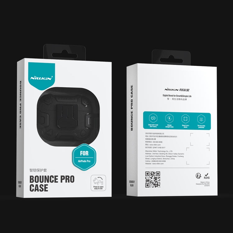 For AirPods Pro 2 NILLKIN Bounce Pro Wireless Bluetooth Earphone Protective Case