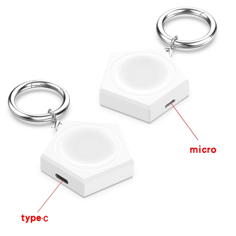For Google Pixel Watch Portable Smart Watch Charger, Port:Micro USB
