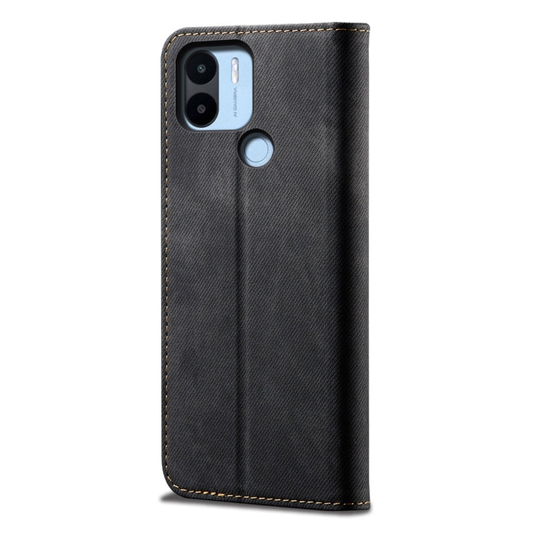 For Xiaomi Poco C50 Denim Texture Leather Phone Case