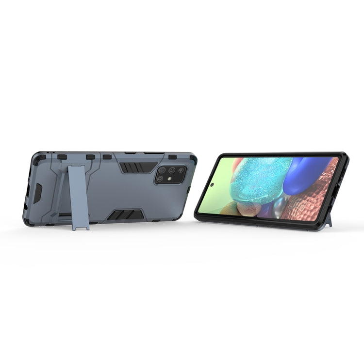 For Galaxy A71 5G PC + TPU Anti-fall Protective Case with Invisible Holder