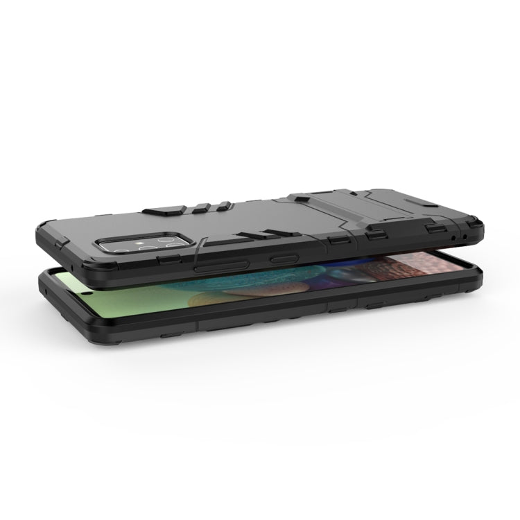 For Galaxy A71 5G PC + TPU Anti-fall Protective Case with Invisible Holder