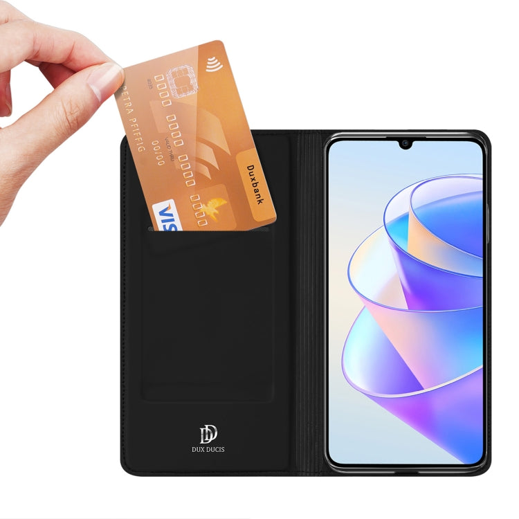 For Honor X7A DUX DUCIS Skin Pro Series PU + TPU Leather Phone Case