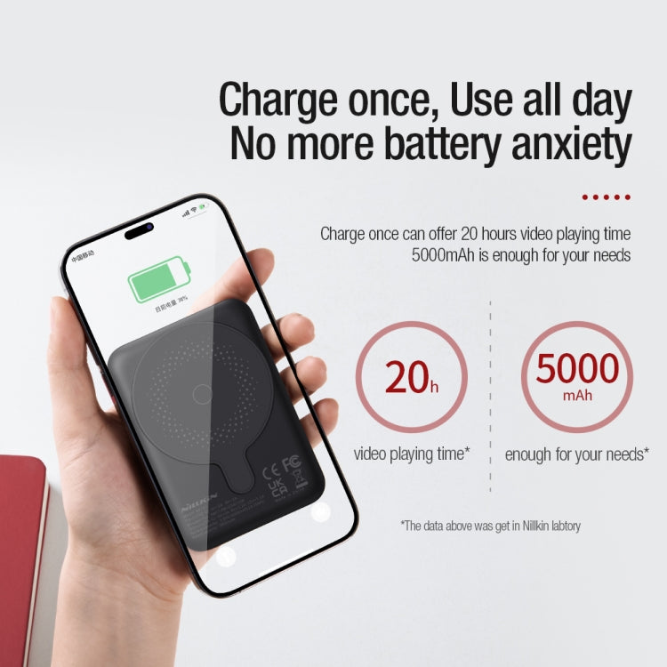 NILLKIN NKT21 Power Stone 5000mAh Magnetic Attraction Power Bank