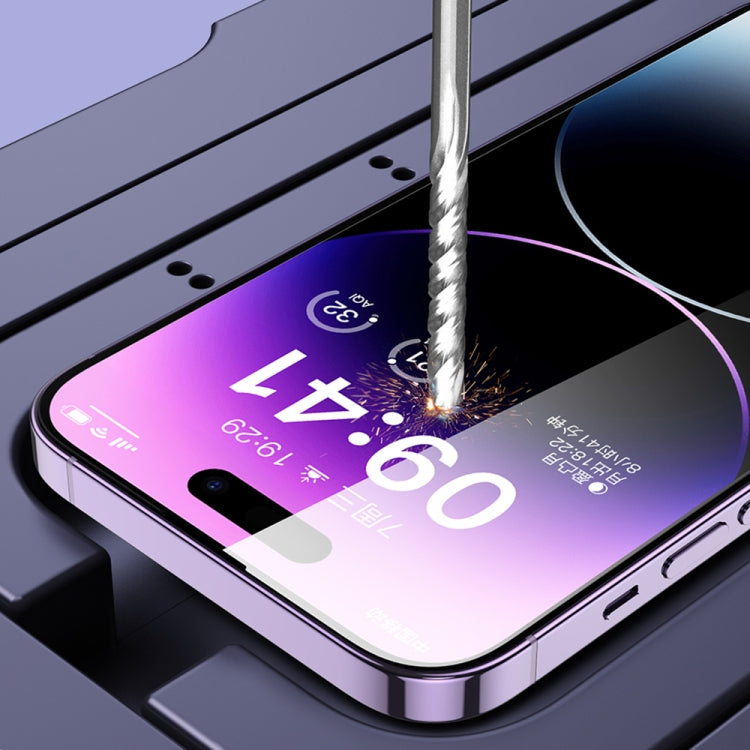 For iPhone 14 Pro Max TOTU AB-074 Zero Sense Series Ultra Clear Explosion-proof Full Screen Tempered Film