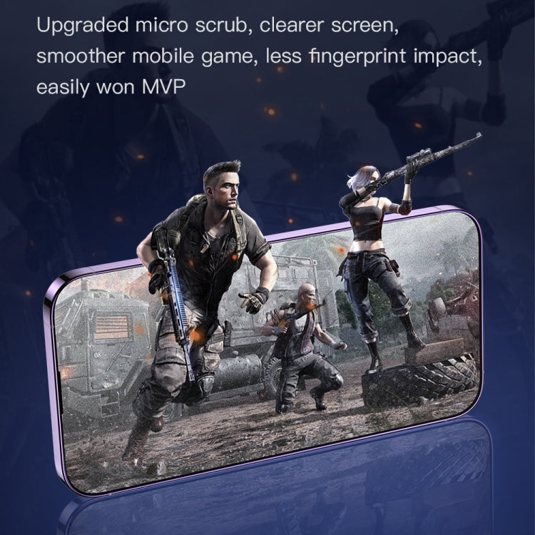 For iPhone 14 Pro Max TOTU AB-074 Zero Sense Series Ultra Clear Explosion-proof Full Screen Tempered Film