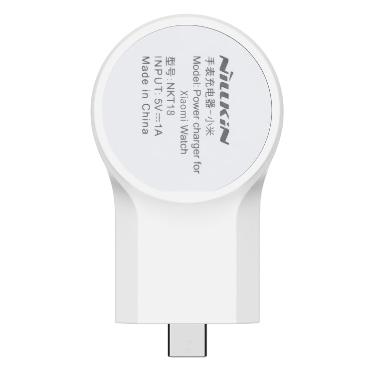 NILLKIN For Xiaomi S1 Pro USB-C / Type-C Mini Portable Smart Watch Charger(White)