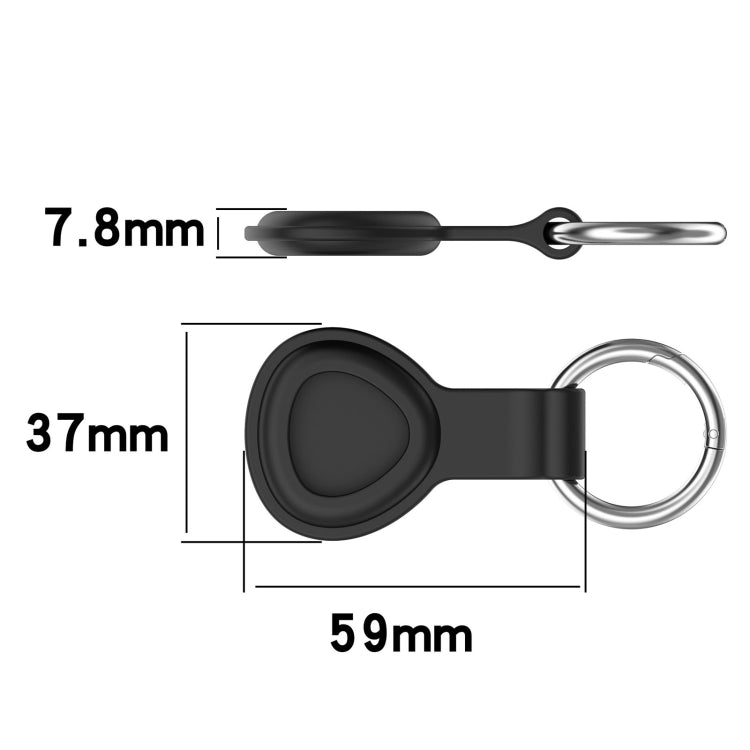 For AirTag Shockproof Anti-scratch Silicone Protective Case