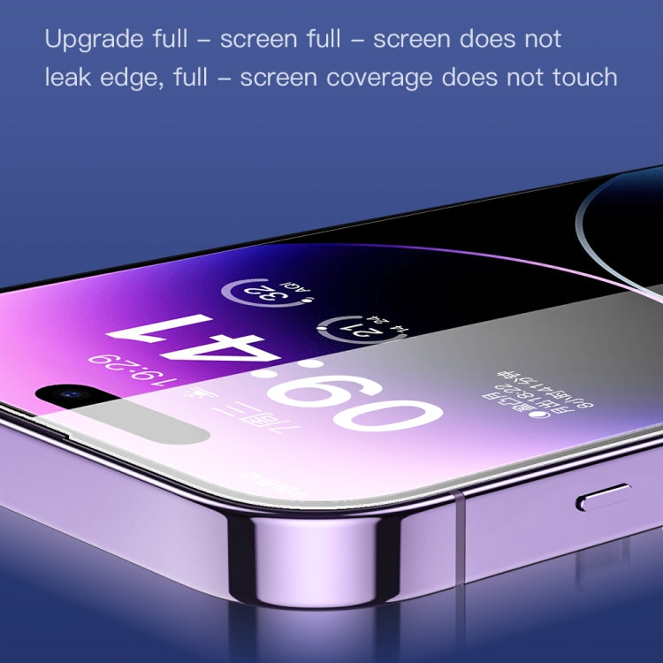 For iPhone 14 Pro TOTU AB-074 Zero Sense Series Gaming Frosted Full Screen Tempered Film