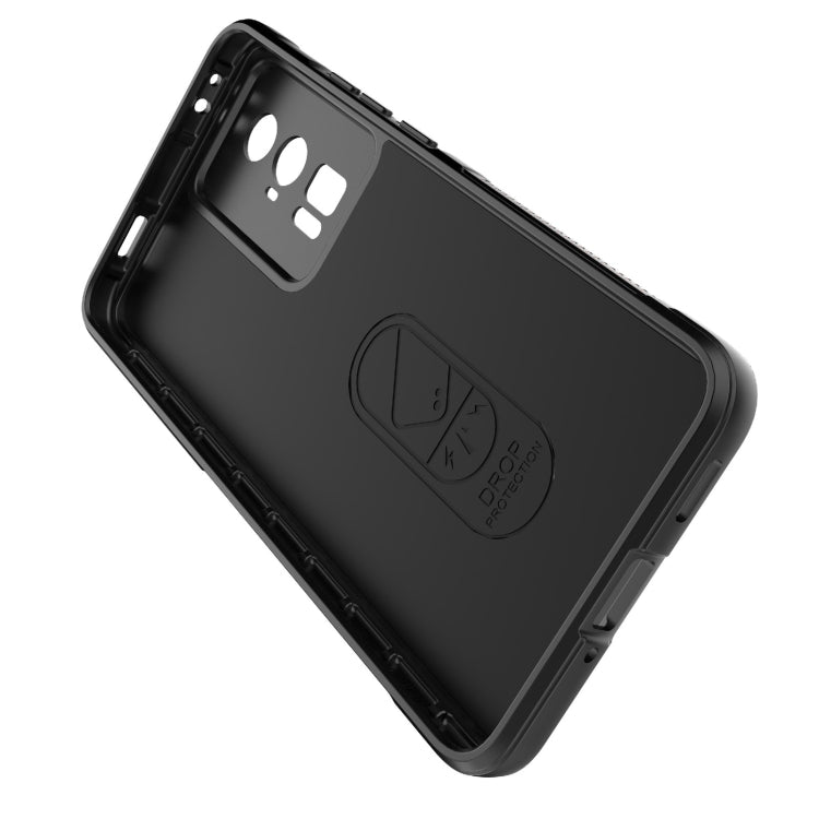 For Xiaomi Redmi K60 Magic Shield TPU + Flannel Phone Case