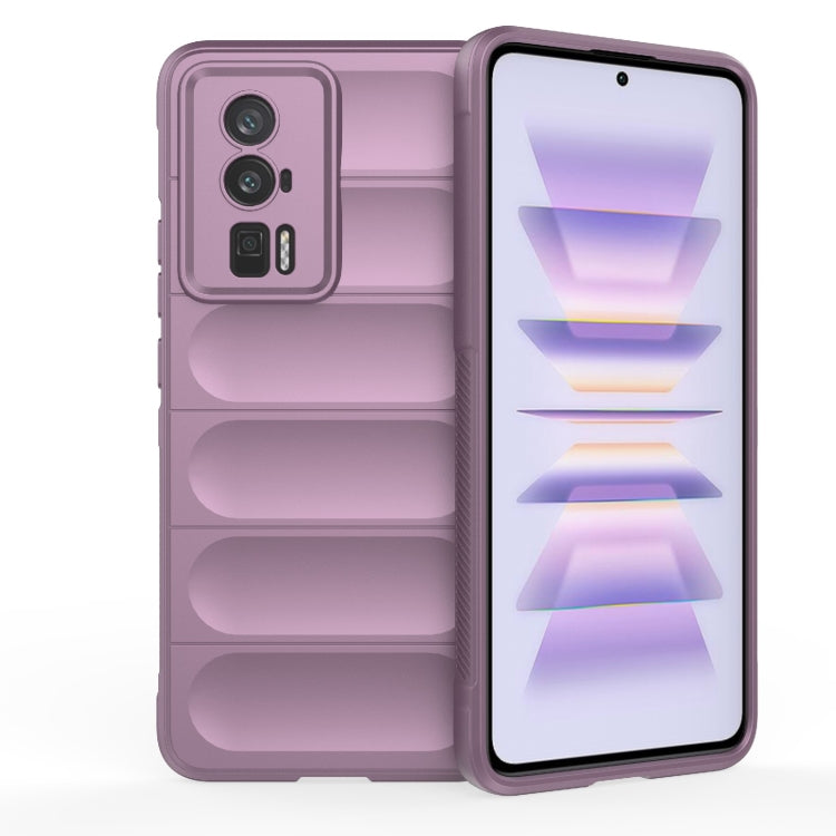 For Xiaomi Redmi K60 Pro Magic Shield TPU + Flannel Phone Case