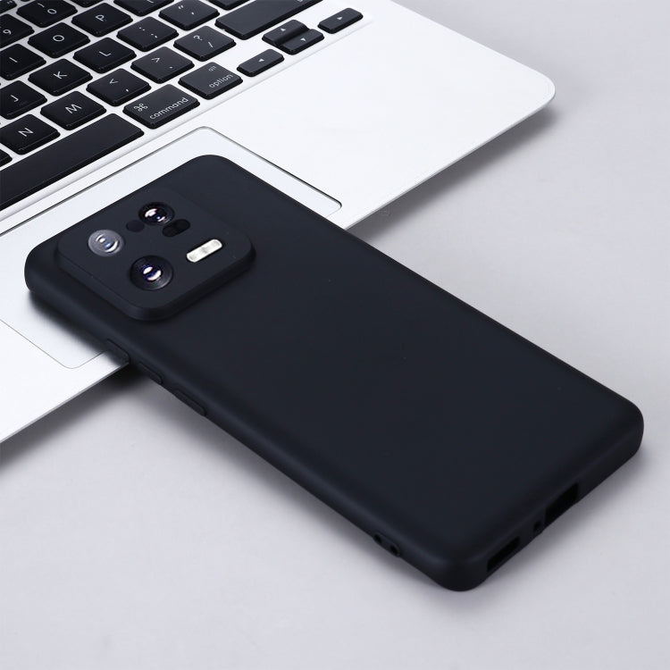 For Xiaomi 13 Pro Pure Color Liquid Silicone Shockproof Phone Case