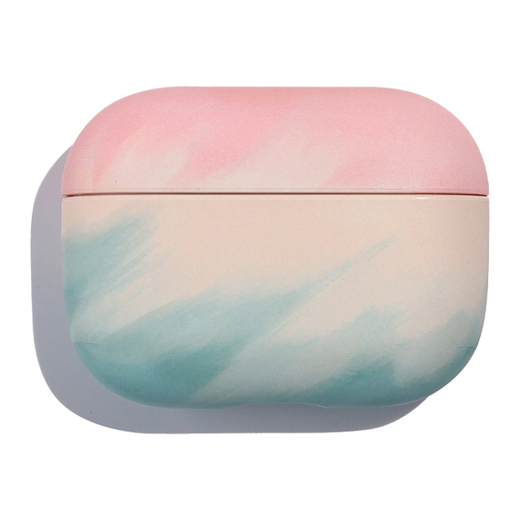For AirPods Pro Ink Painting Water Sticker PC Earphone Case
