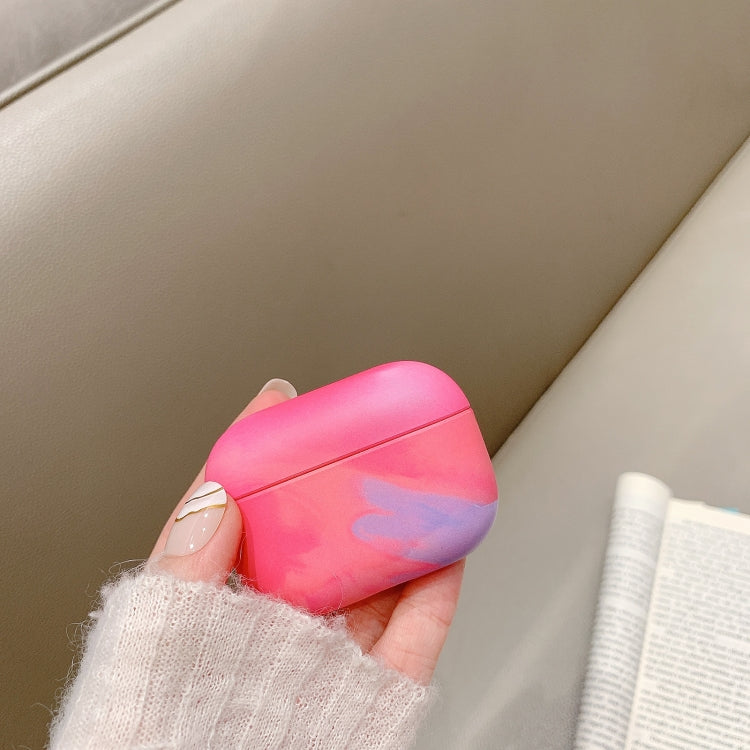 For AirPods Pro Ink Painting Water Sticker PC Earphone Case