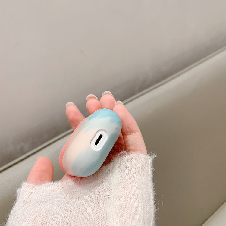 For AirPods 3 Ink Painting Water Sticker PC Earphone Case