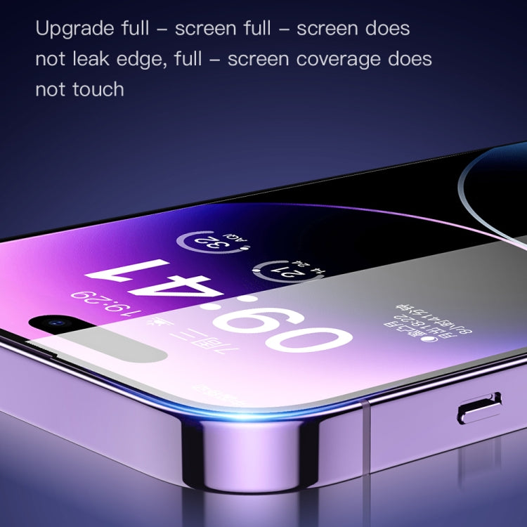 For iPhone 14 Pro TOTU AB-075 Privacy Protection Full Screen Tempered Film with Dust Chamber