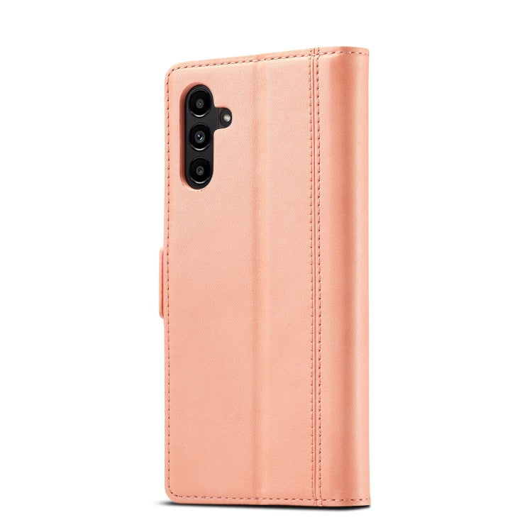 For Samsung Galaxy A54 5G LC.IMEEKE PU + TPU Skin-friendly Feeling Leather Phone Case