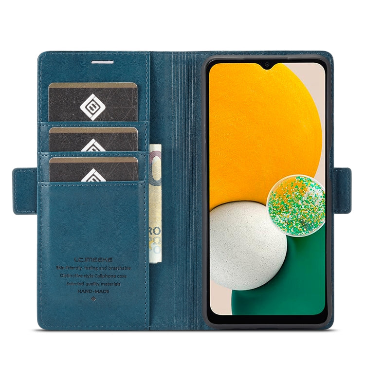 For Samsung Galaxy A54 5G LC.IMEEKE PU + TPU Skin-friendly Feeling Leather Phone Case