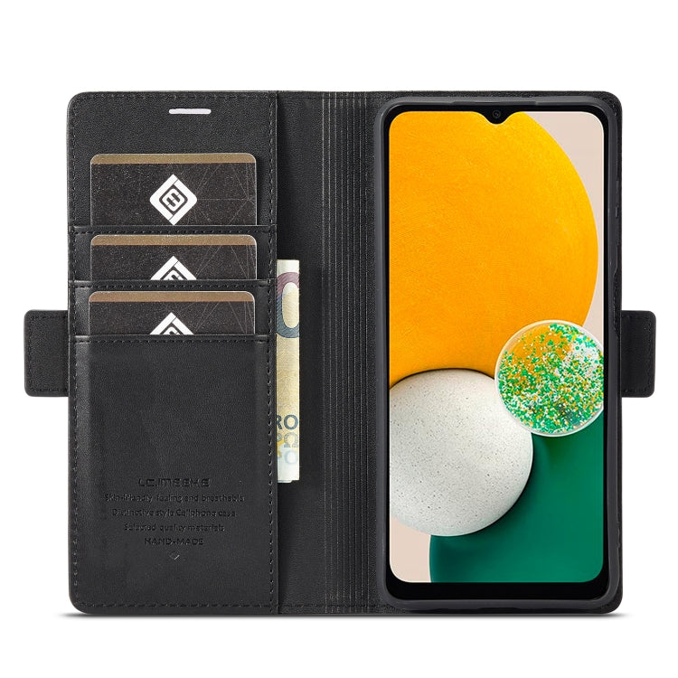For Samsung Galaxy A54 5G LC.IMEEKE PU + TPU Skin-friendly Feeling Leather Phone Case