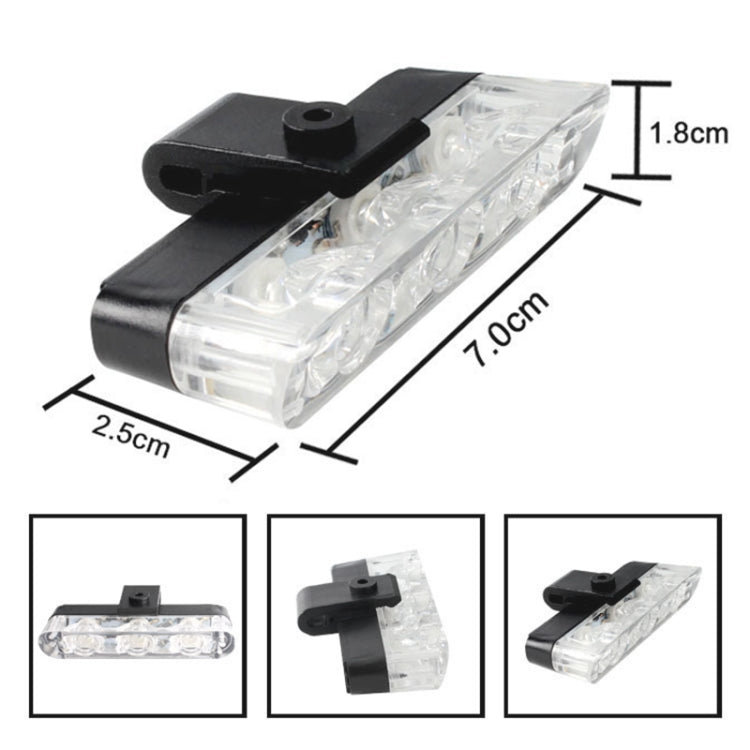 4 in 1 Car 12LEDs Grille Flash Lights Warning Lights with Wireless Remote Control, Color:Yellow White