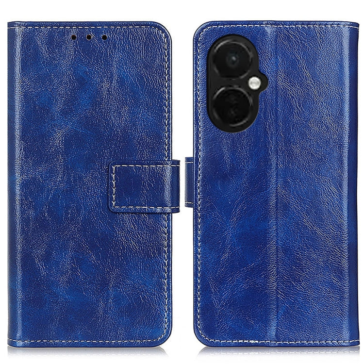 For OnePlus Nord CE 3 Lite Retro Crazy Horse Texture Leather Phone Case