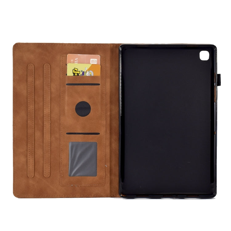 For iPad 10.2 2019 / 2020 / Air 10.5 2019 Rhombus Embossed Leather Smart Tablet Case
