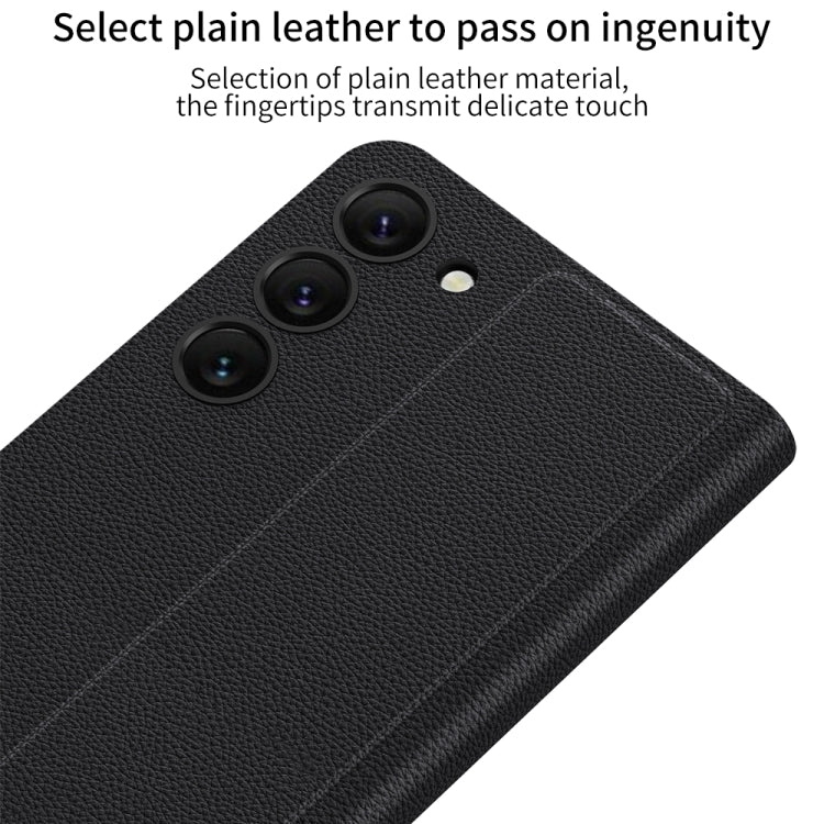 For Samsung Galaxy S23 5G GKK Magnetic Shockproof PU Phone Case