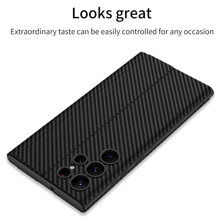 For Samsung Galaxy S23 Ultra 5G GKK Magnetic Shockproof PU Phone Case