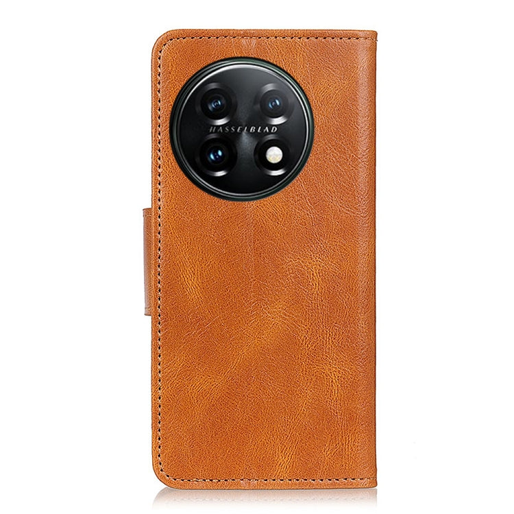 For OnePlus 11 5G Mirren Crazy Horse Texture Leather Phone Case