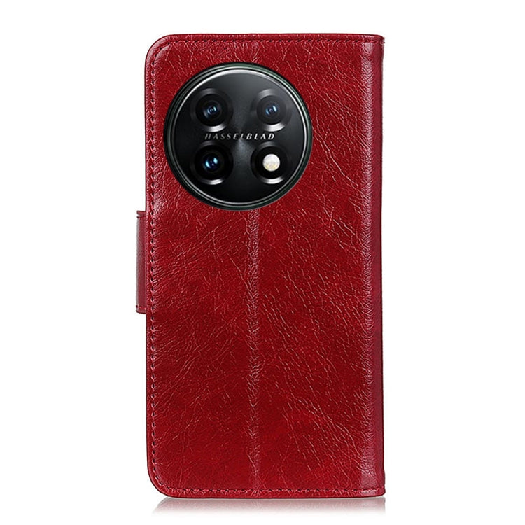 For OnePlus 11 5G Nappa Texture Flip Leather Phone Case