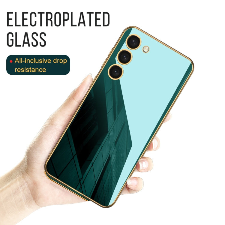 For Samsung Galaxy S23+ 5G GKK Electroplating TPU Full Coverage Phone Case