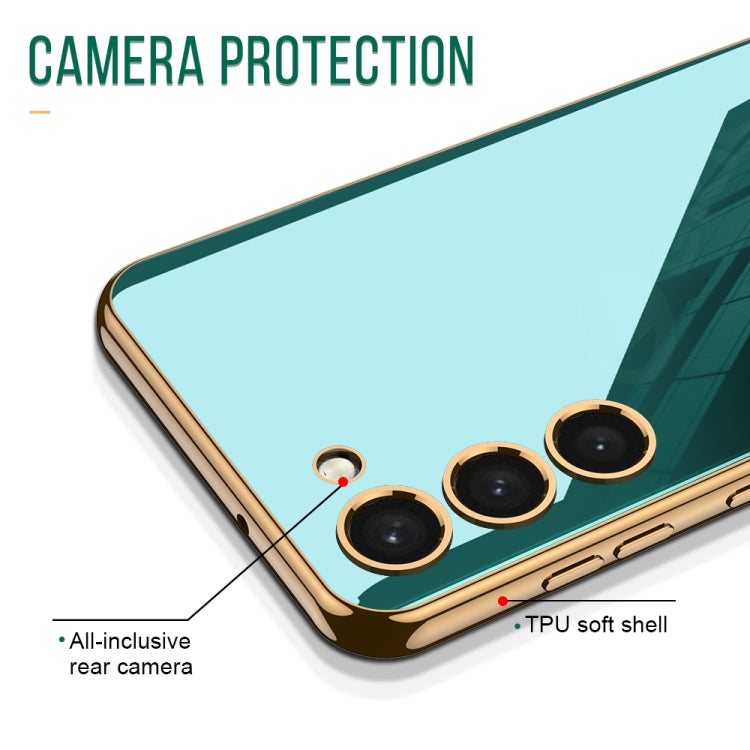 For Samsung Galaxy S23+ 5G GKK Electroplating TPU Full Coverage Phone Case