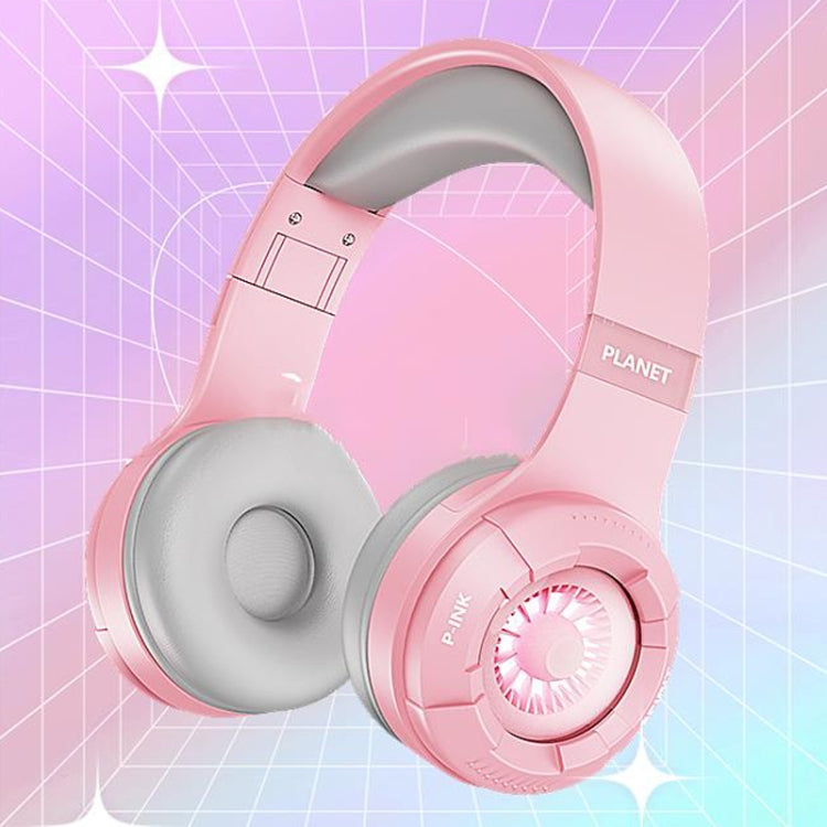 KE25 RGB Light Wireless Stereo Music Bluetooth Headset