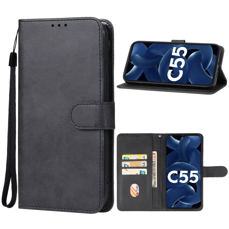 For Xiaomi Poco C55 Leather Phone Case