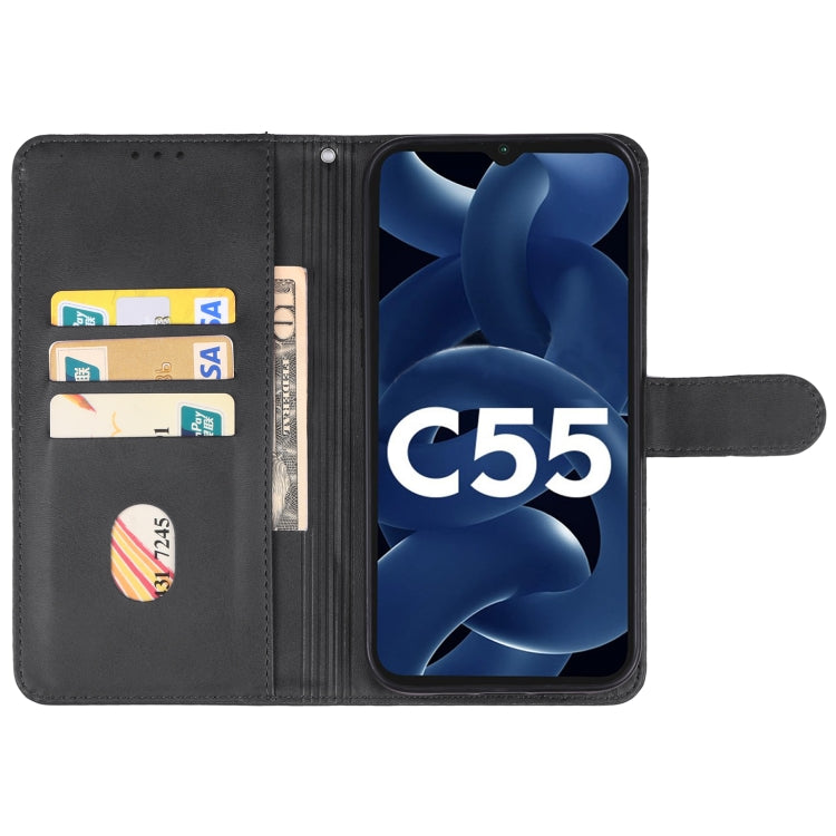 For Xiaomi Poco C55 Leather Phone Case