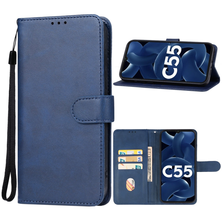 For Xiaomi Poco C55 Leather Phone Case