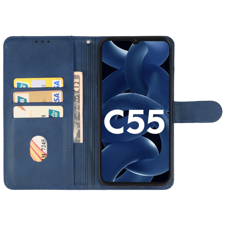 For Xiaomi Poco C55 Leather Phone Case