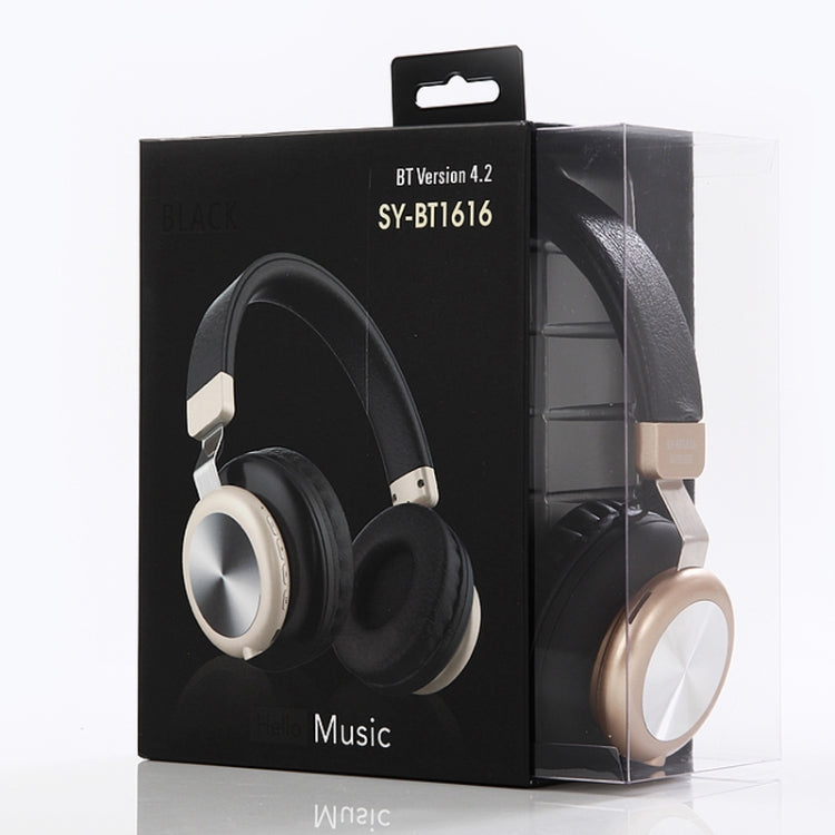 BT1616 HIFI Wireless Stereo Bass Noise Reduction Gaming Headset with Microphone