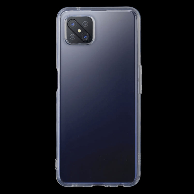For OPPO A92S 0.5mm Ultra-Thin Transparent TPU Protective Case