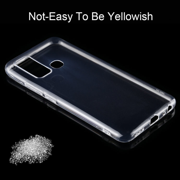 For Vivo Y50 0.5mm Ultra-Thin Transparent TPU Protective Case