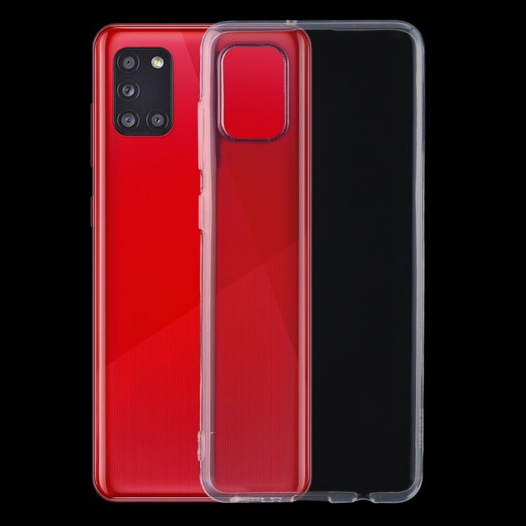 For Galaxy A31 0.5mm Ultra-Thin Transparent TPU Protective Case