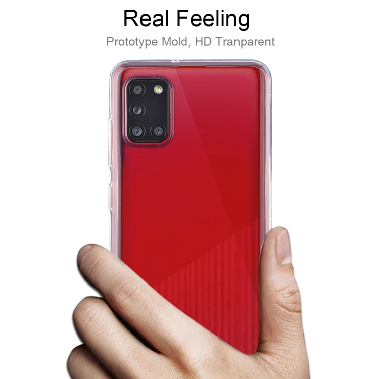 For Galaxy A31 0.5mm Ultra-Thin Transparent TPU Protective Case