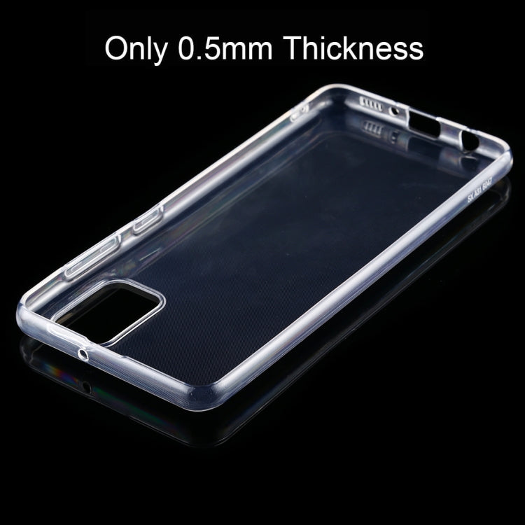 For Galaxy A31 0.5mm Ultra-Thin Transparent TPU Protective Case