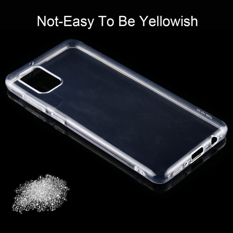 For Galaxy A31 0.5mm Ultra-Thin Transparent TPU Protective Case