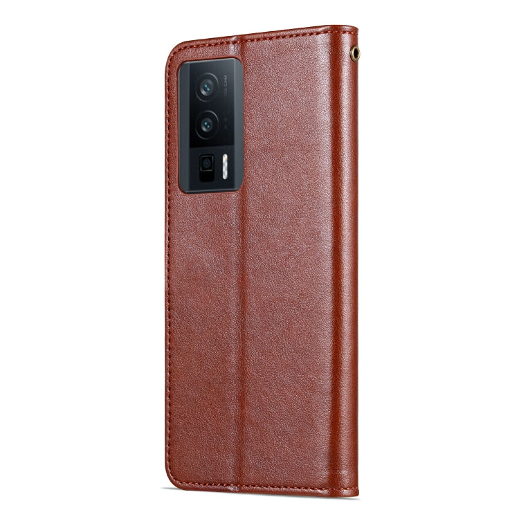 For Xiaomi Redmi K60 / K60 Pro AZNS Sheepskin Texture Flip Leather Phone Case