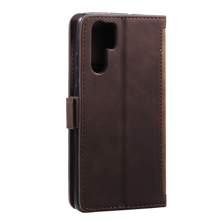 For Huawei P30 Pro Retro Splicing Horizontal Flip Leather Case with Card Slots & Holder & Wallet